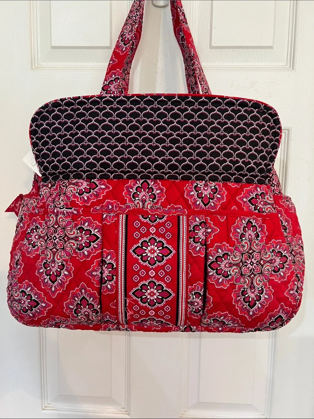 Vera Bradley Baby Bag Red Scarlet